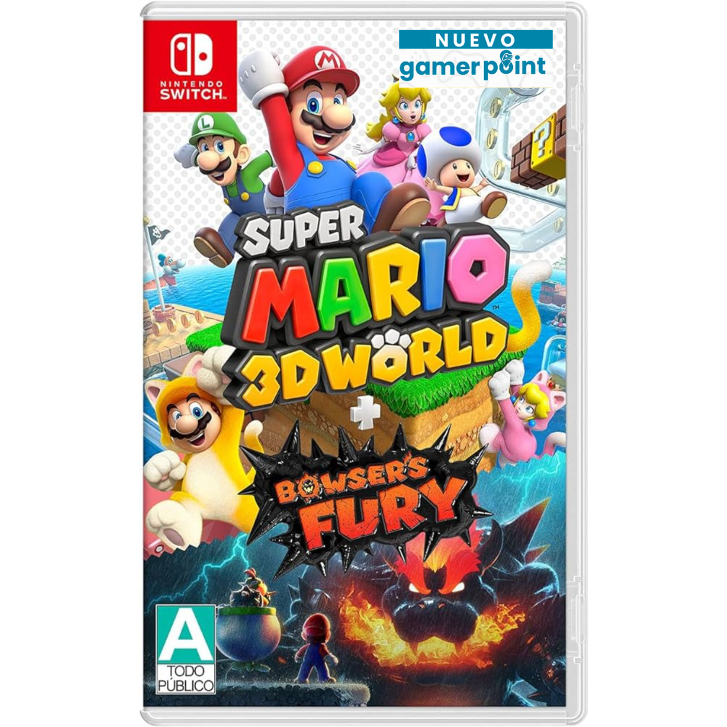 Super Mario 3D World + Bowsers Fury (Mex) Nintendo Switch