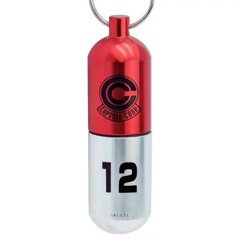 Abystyle Dragon Ball Z - Red Capsule Corp. Replica Keychain
