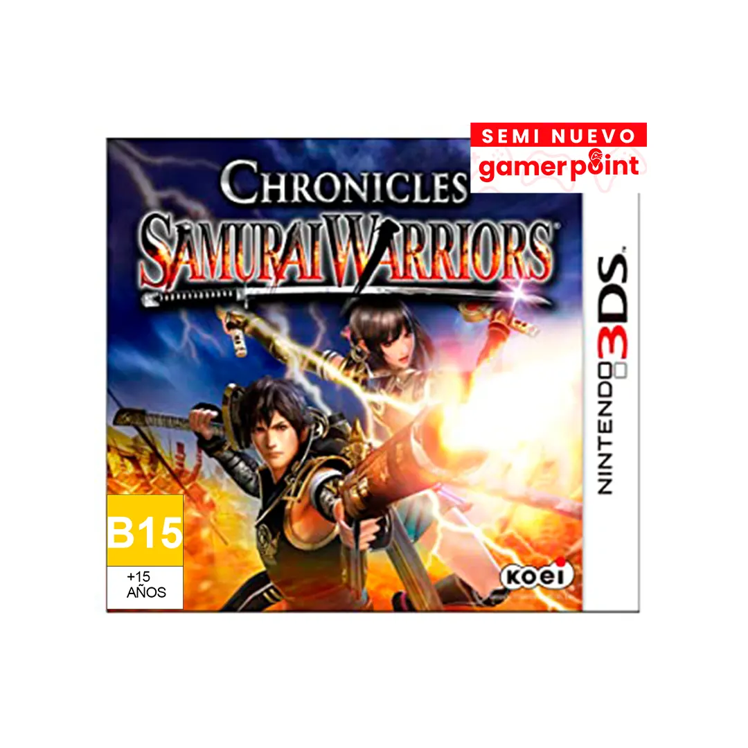 Chronicles Samurai Warriors 3Ds  Usado