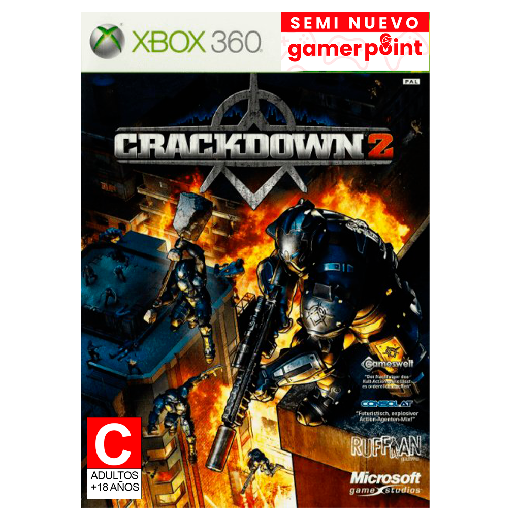 Crackdown 2 Xbox 360  Usado