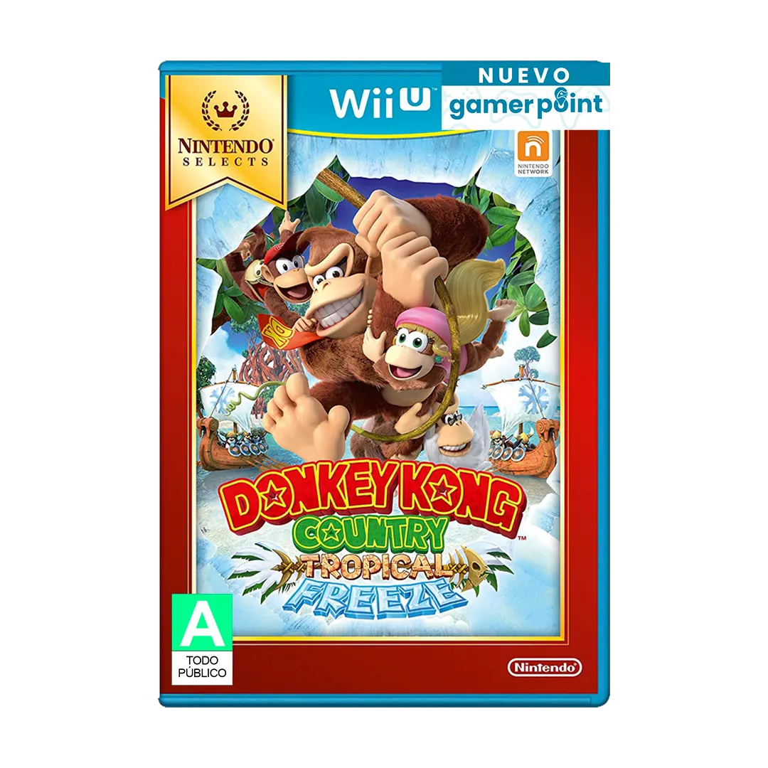 Donkey Kong Country Tropical Freeze (Nintendo Selects) Wii-U