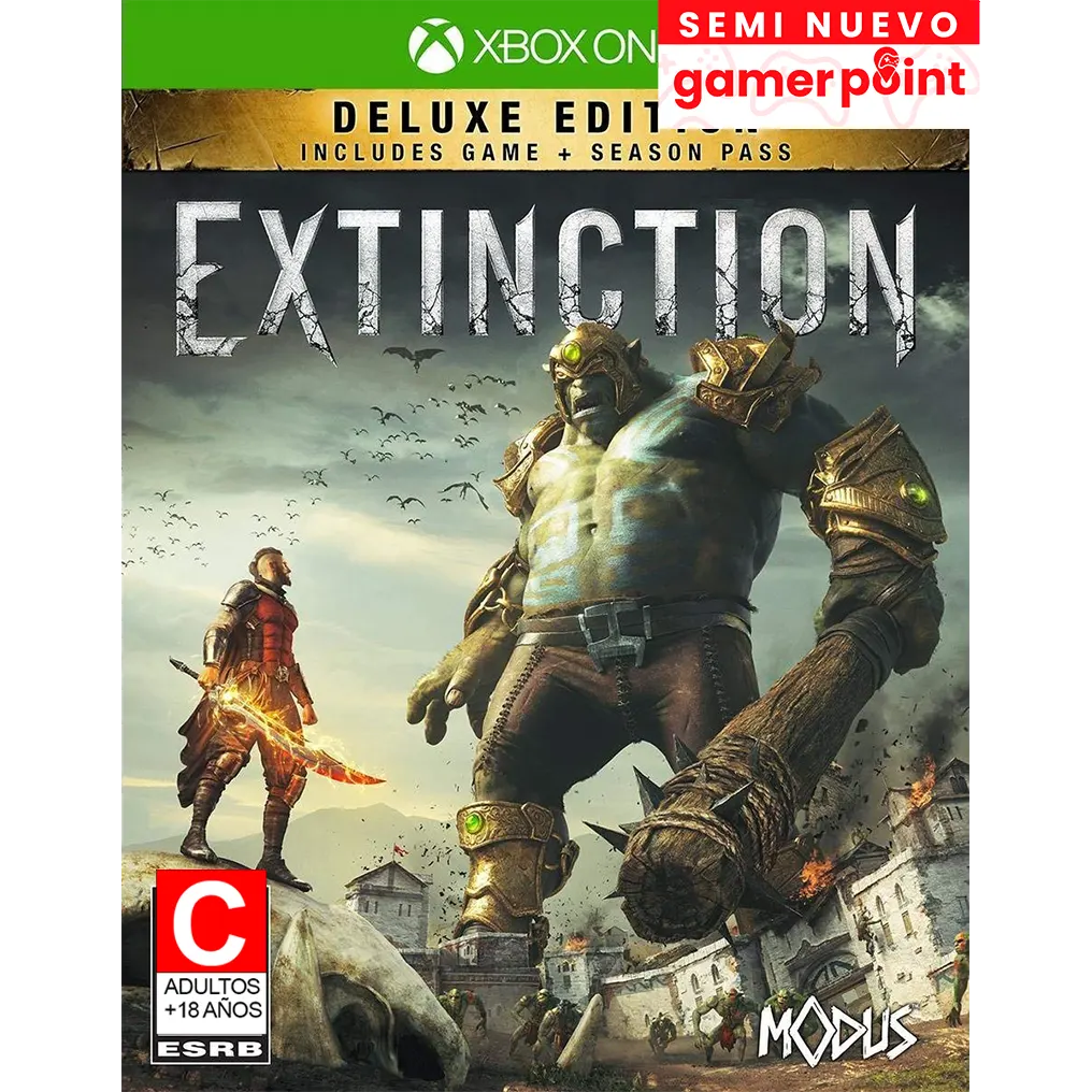 Extinction deluxe edition xbox one usado