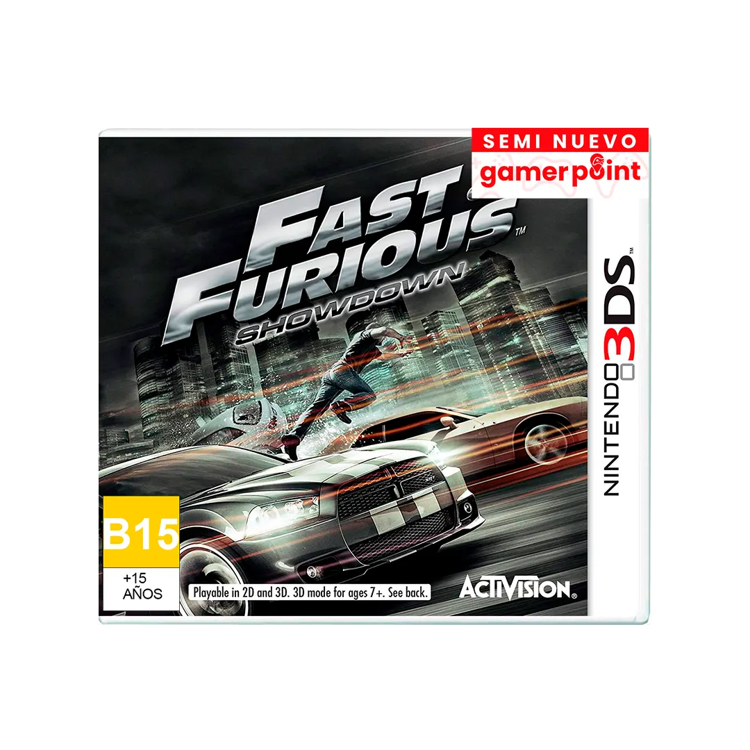 Fast & Furious 3Ds  Usado