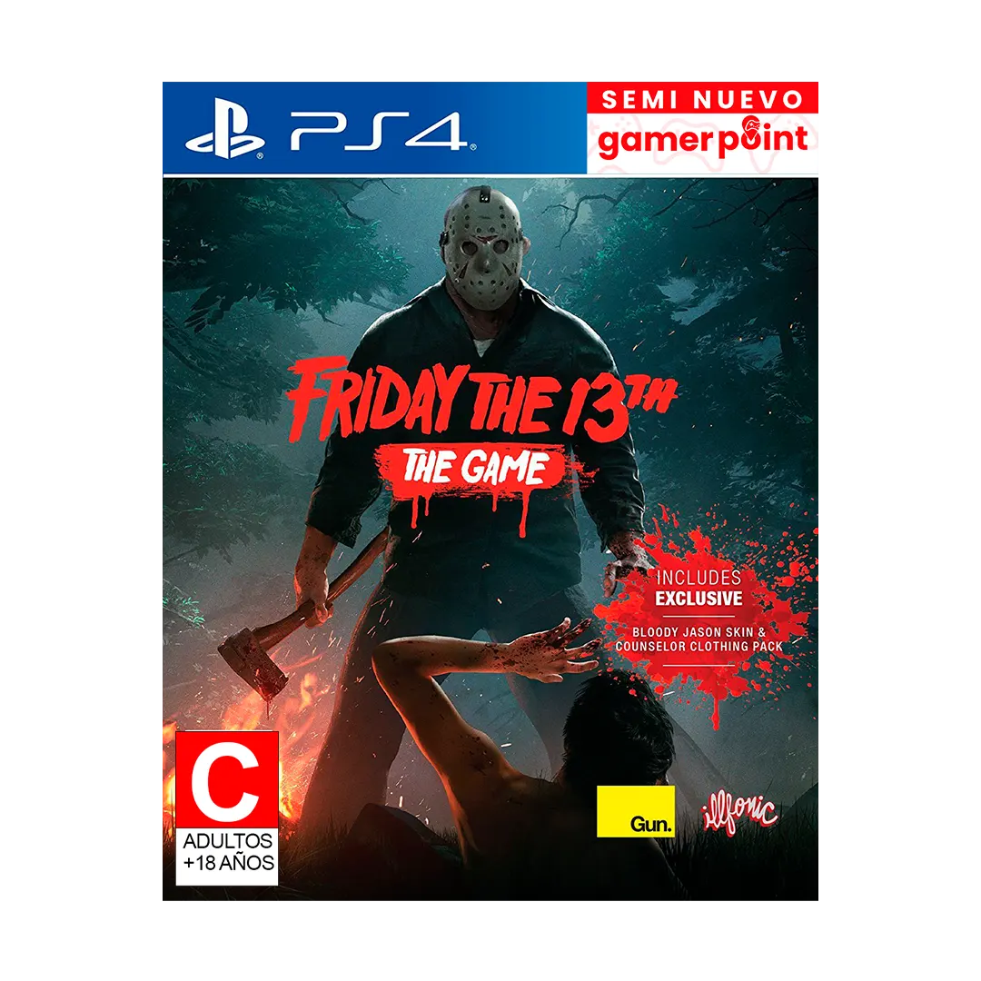 Friday The 13Th The Game Ps4  Usado