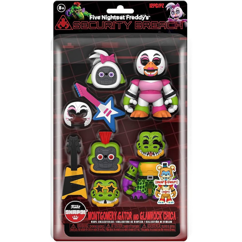 Funko Snap: Five Nights At Freddys - Glamrock Chica Y Gator 2 Pack