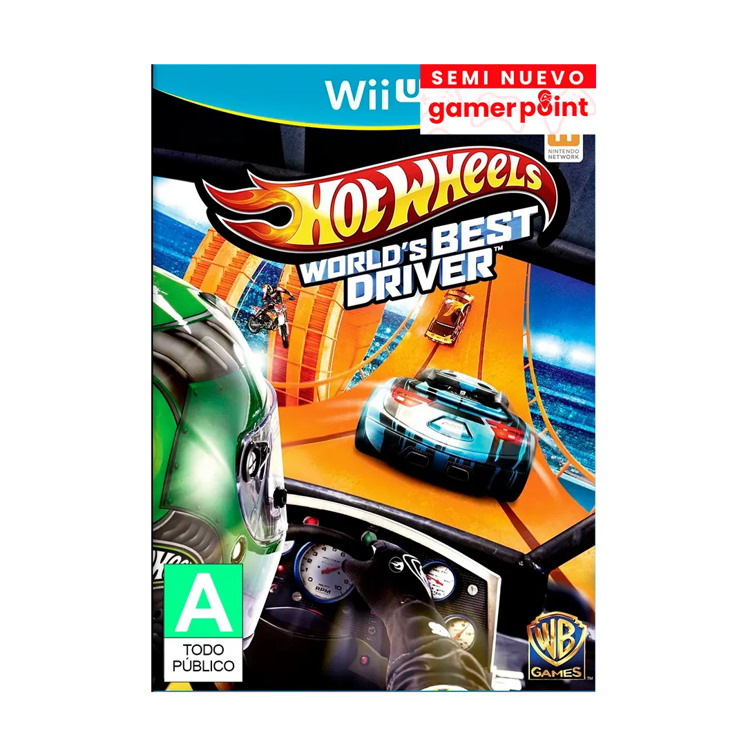 Hot Wheels Wii U  Usado