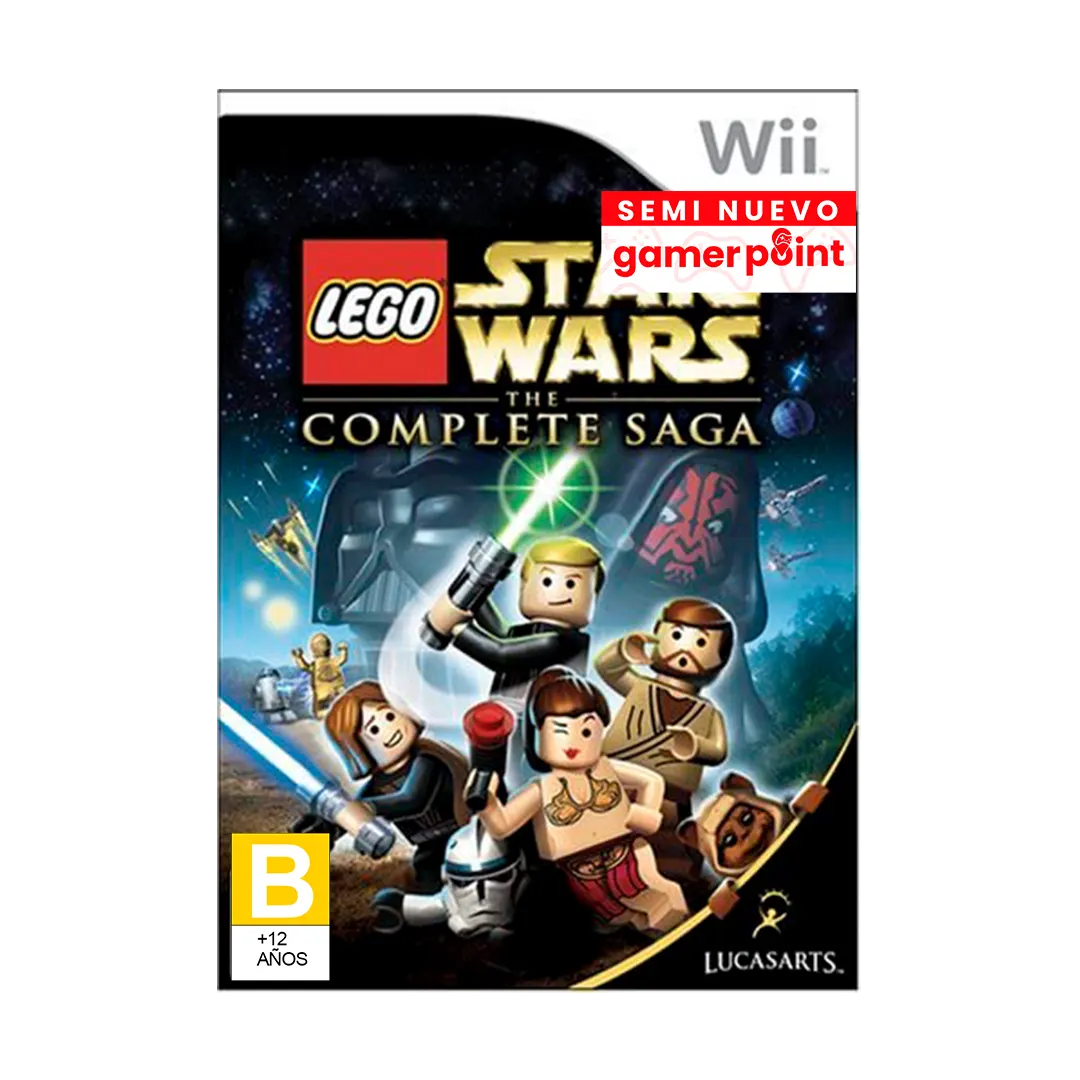 Lego Star Wars The Complete Saga Wii  Usado