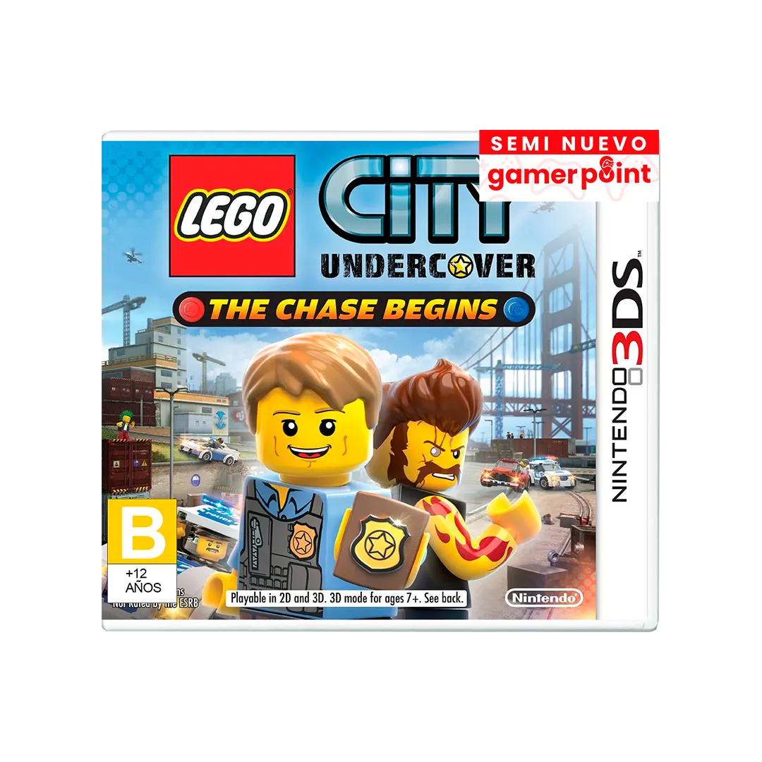 Lego City Undercover 3Ds  Usado