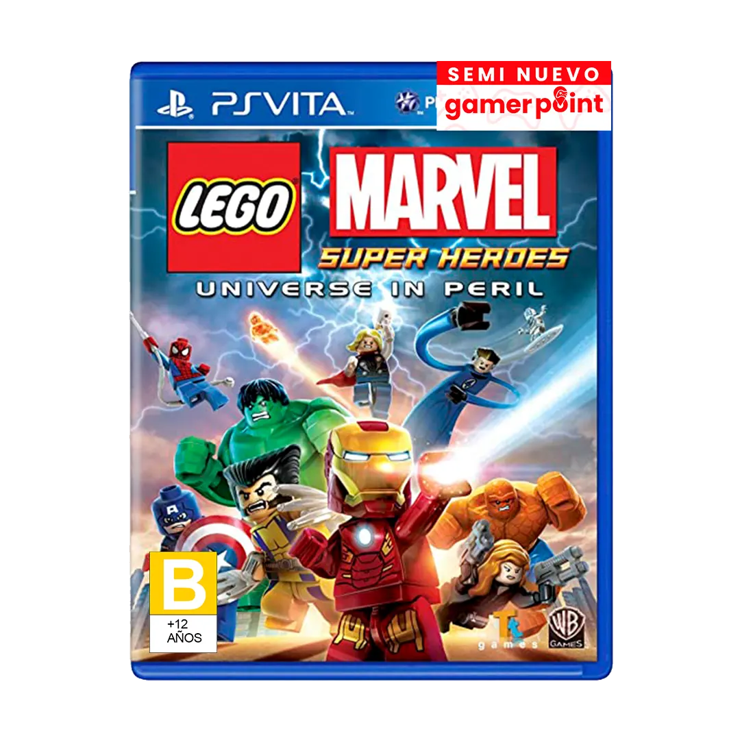Lego Marvel Super Heroes Psvita  Usado