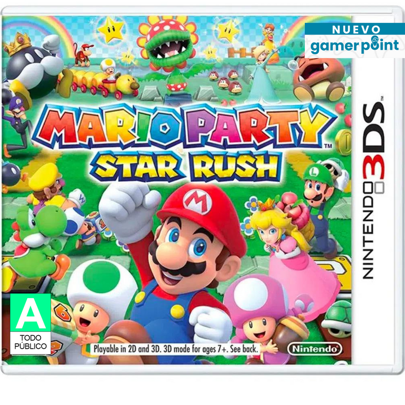 Mario Party Star Rush 3Ds
