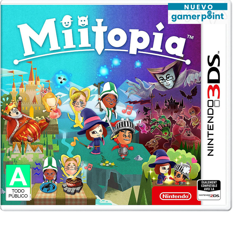 Miitopia An Epic Face Off Between Good And Evil 3Ds