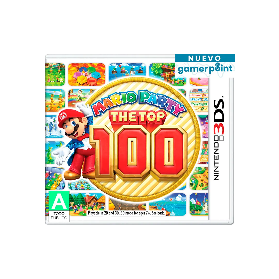 Mario Party The Top 100 3Ds