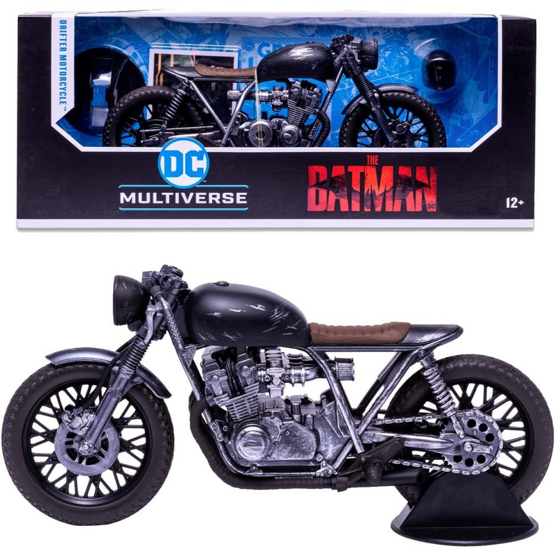 McFarlane Vehiculo: DC The Batman - Motocicleta de Bruce Wayne