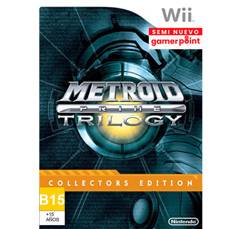 Metroid Prime Trilogy Collector´S Edition Wii Usado