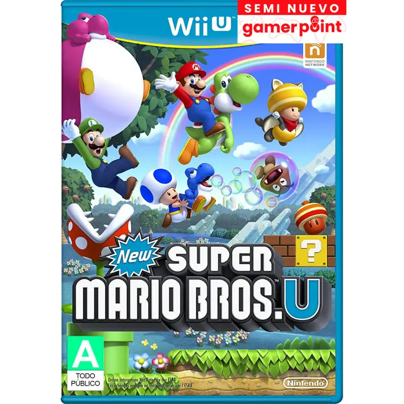 New Super Mario Bros U Wii u Usado