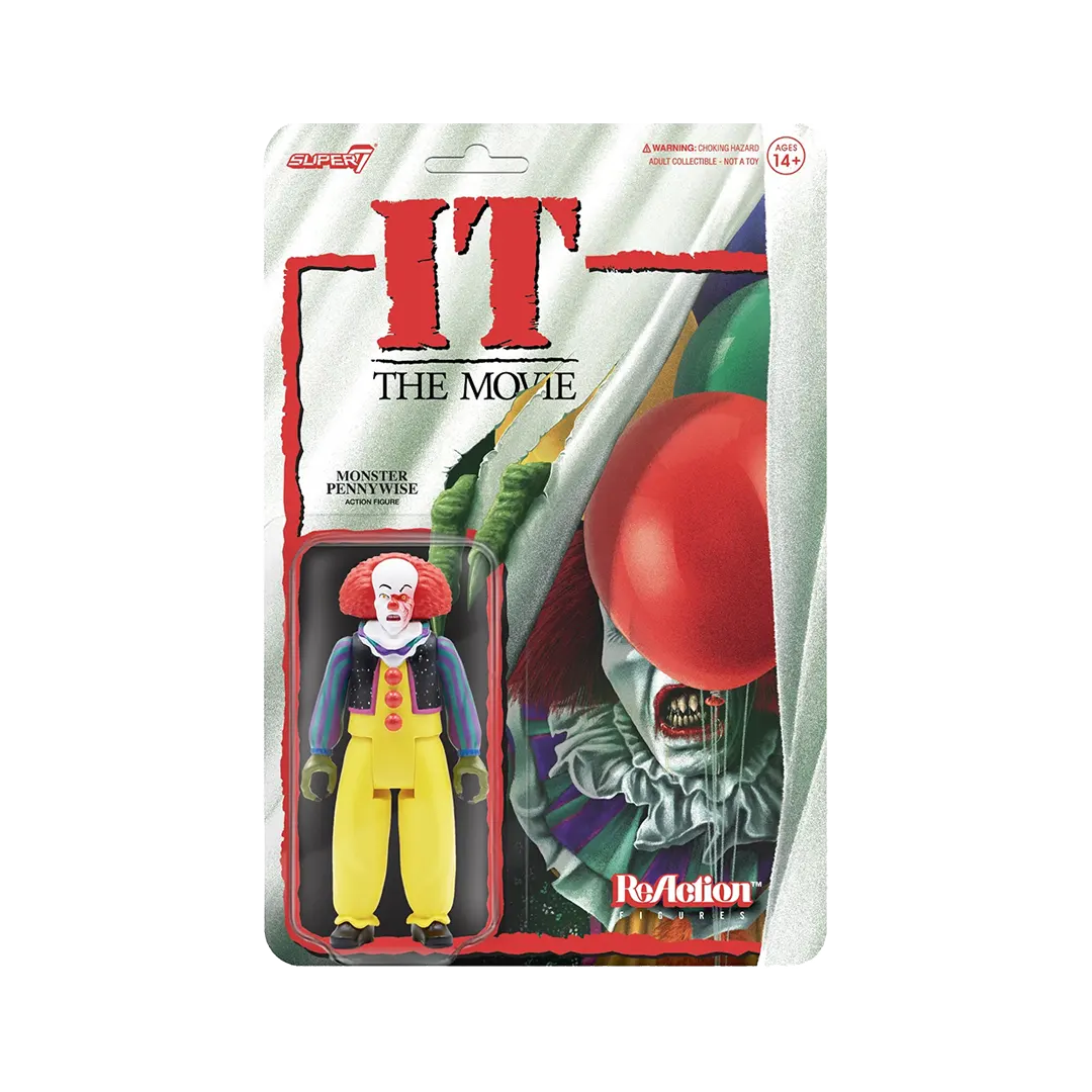 Super7 ReAction: IT - Pennywise Monstruo