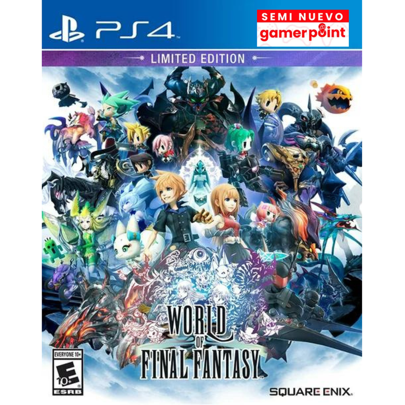 World Of Final Fantasy Limited Edition Ps4 Usado